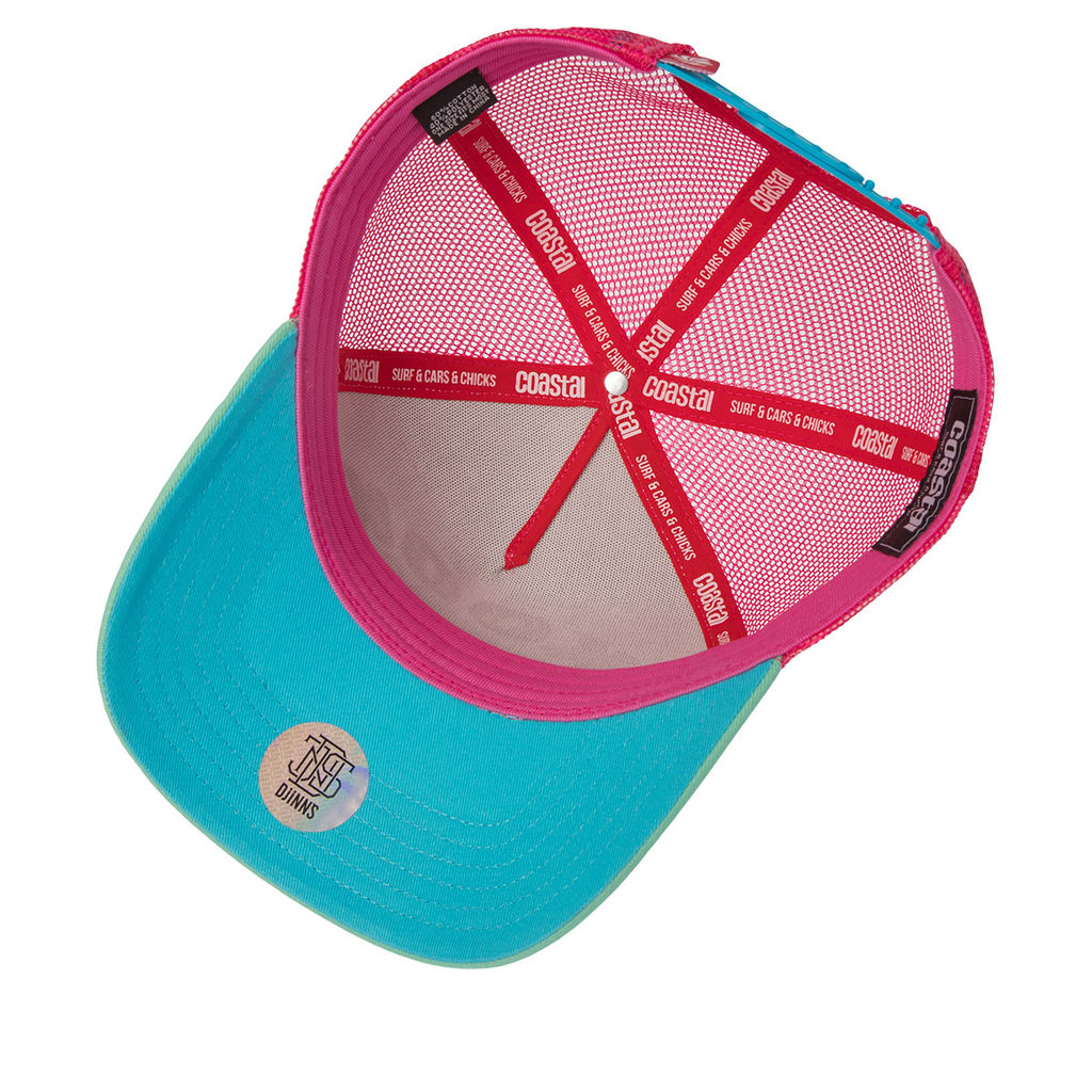 Бейсболка COASTAL арт. HFT Kook (бирюзовый / белый) фото 3