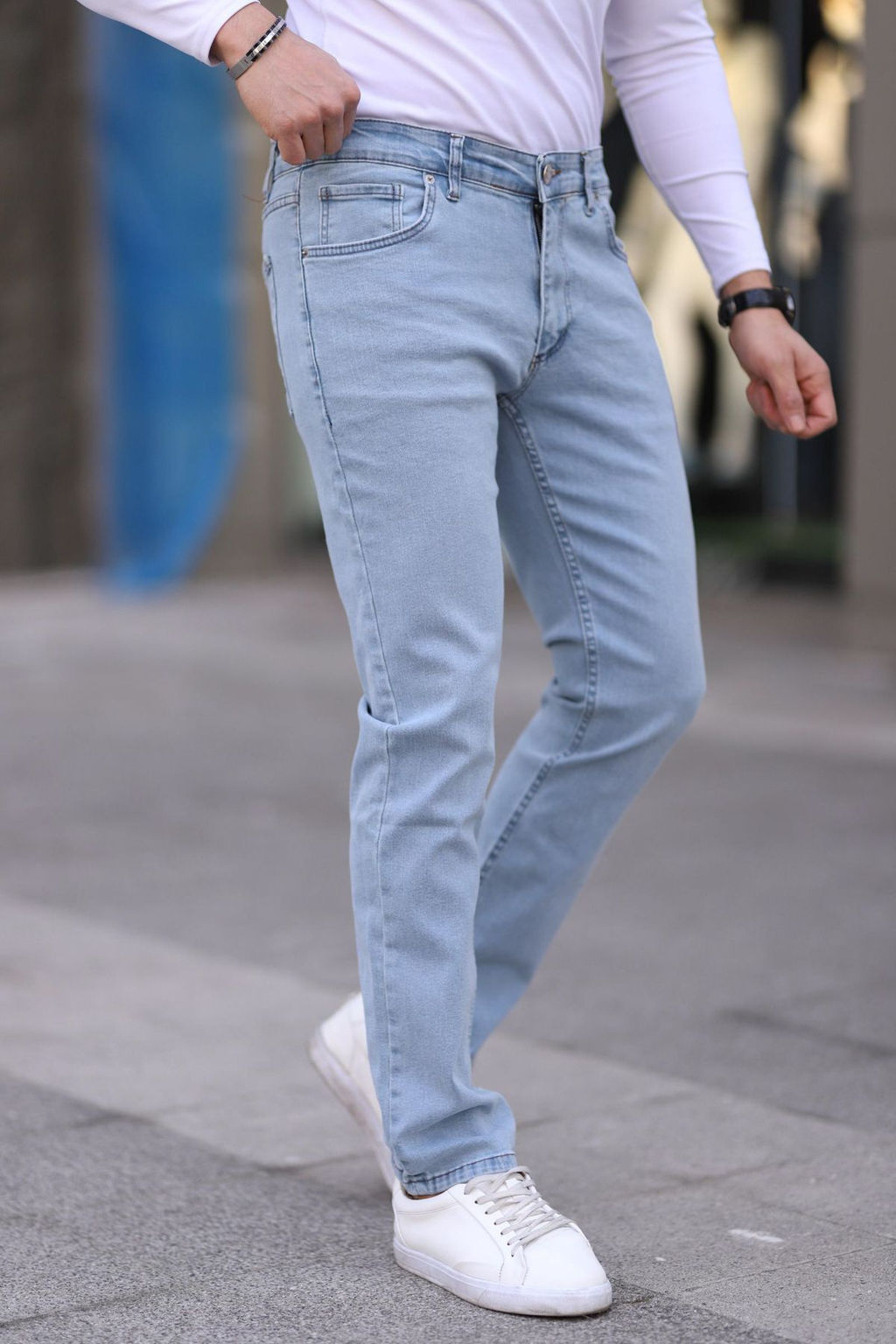 TRENDYOL MAN Siyah Regular Esnek Kumas Jeans Kot Pantolon TMNSS25JE00001 - Trendyolmilla фото 29
