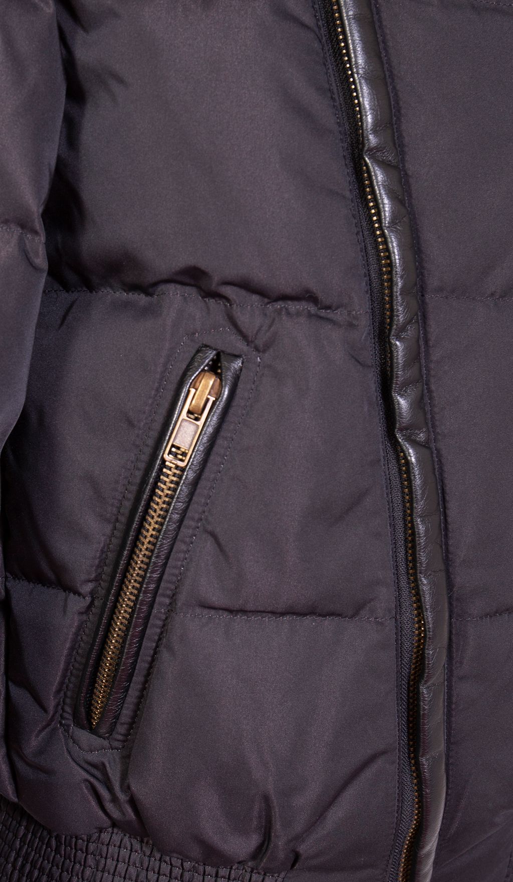 Пуховик мужской 778-61 темно-коричневый - Broswil фото 3