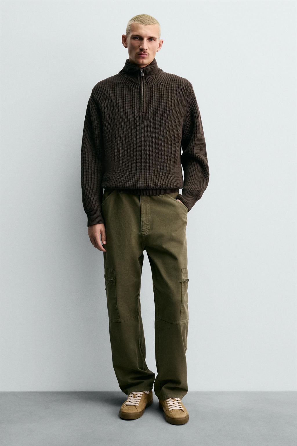 LEATHER TRAINERS - Zara фото 2