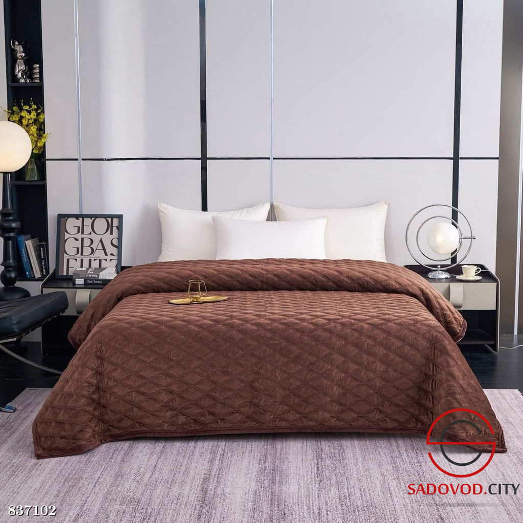 Покрывало велюровое мягкое
