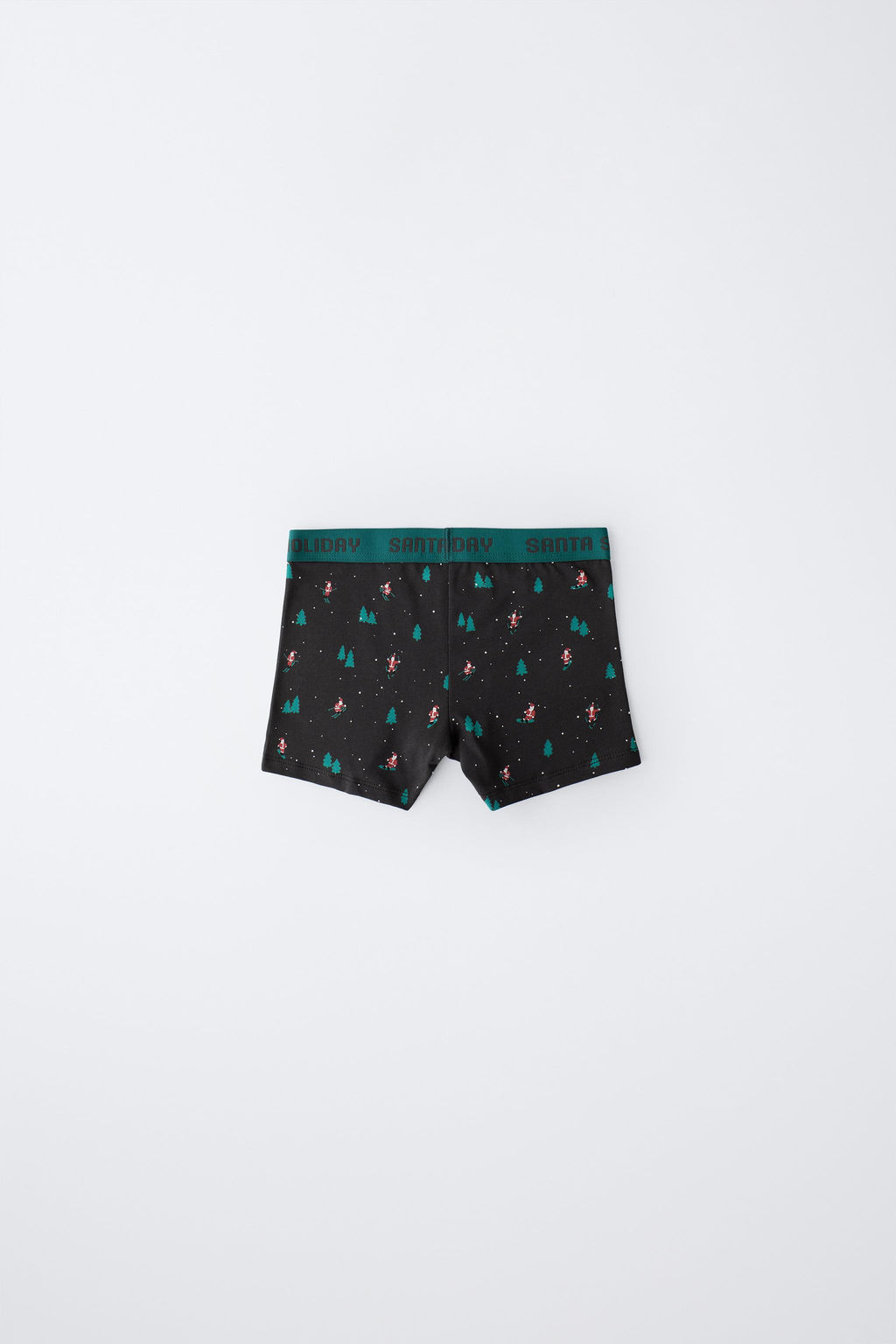 AGES 6-14 / PACK OF THREE SANTA AND SNOWMAN BOXERS - Zara фото 4