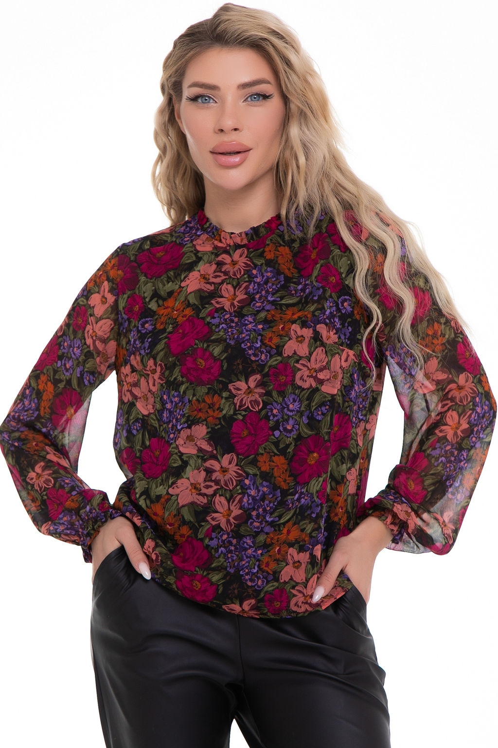 Блуза Волшебный шифон (люкс) - Diolche фото 2