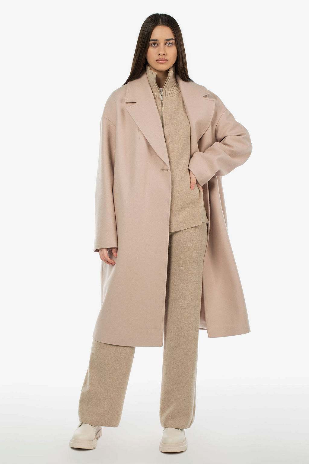 Пальто женское демисезонное - El podio фото 3