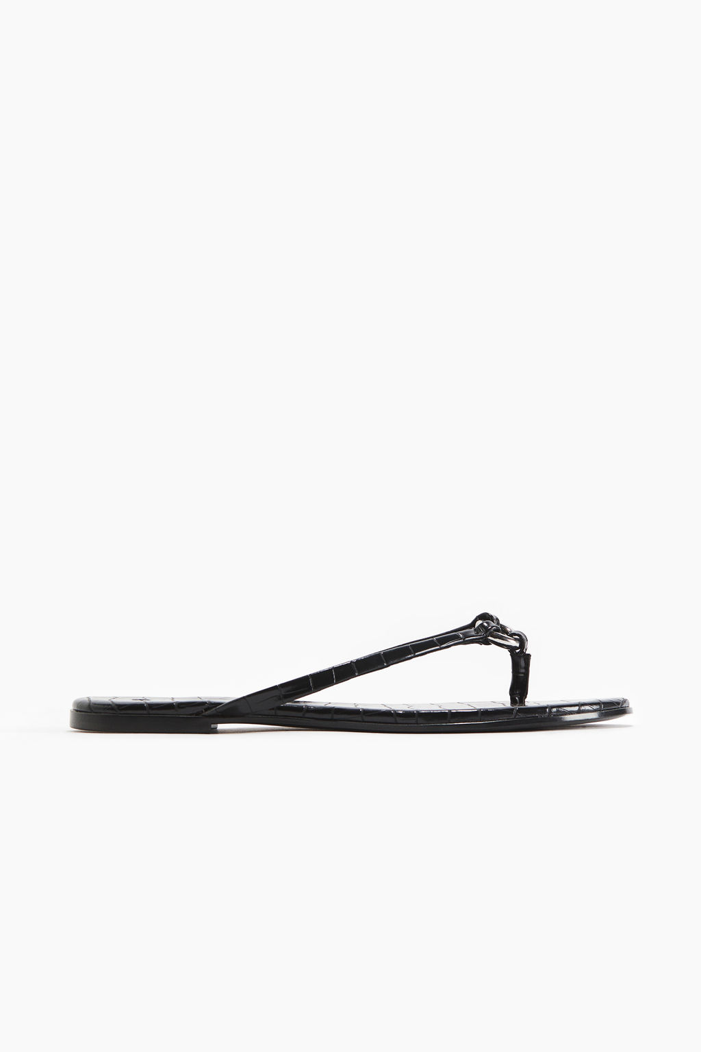 Chancletas con anilla decorativa - H&m фото 4