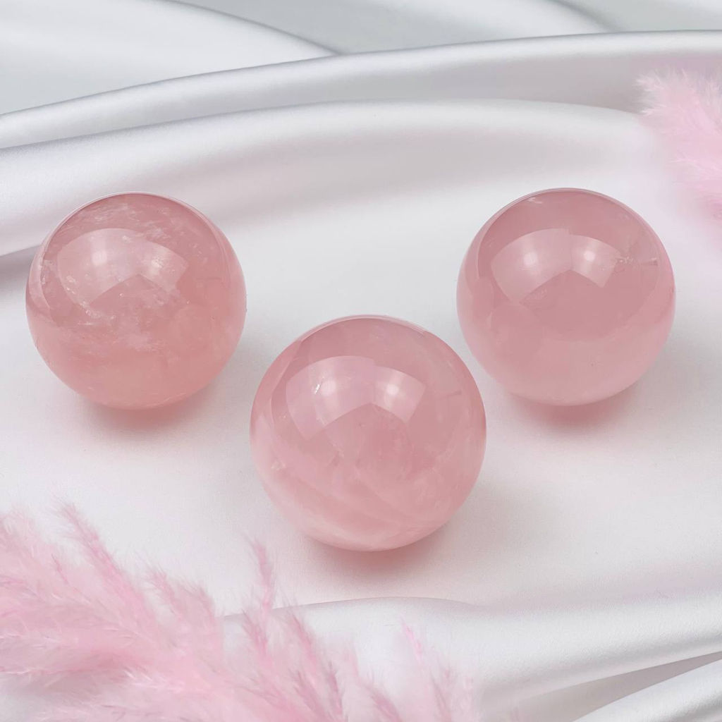 Шар из Розового кварца
