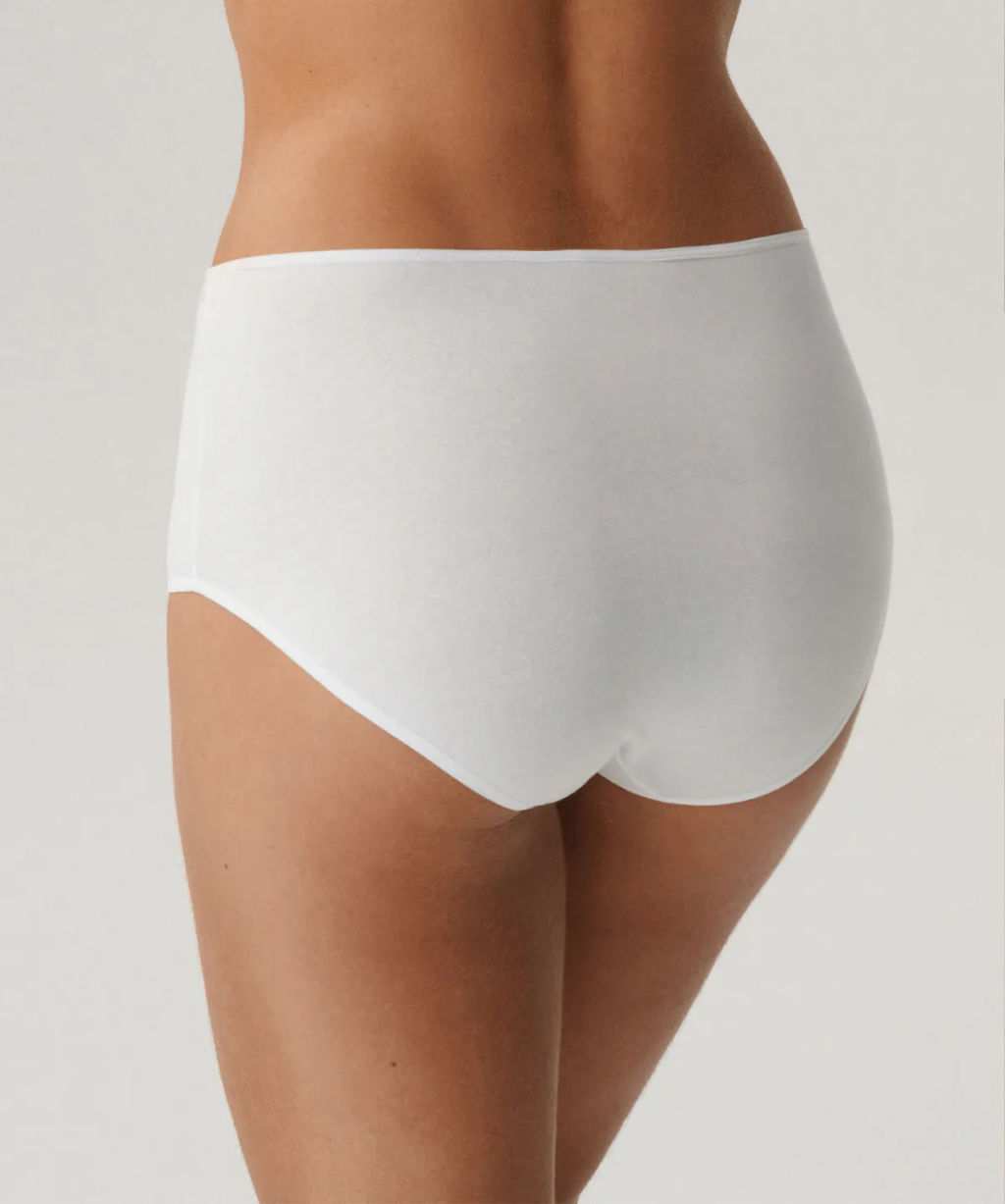ATLANTIC 3BLP-585 Трусы макси Basic - набор 3 шт. белый  фото 3