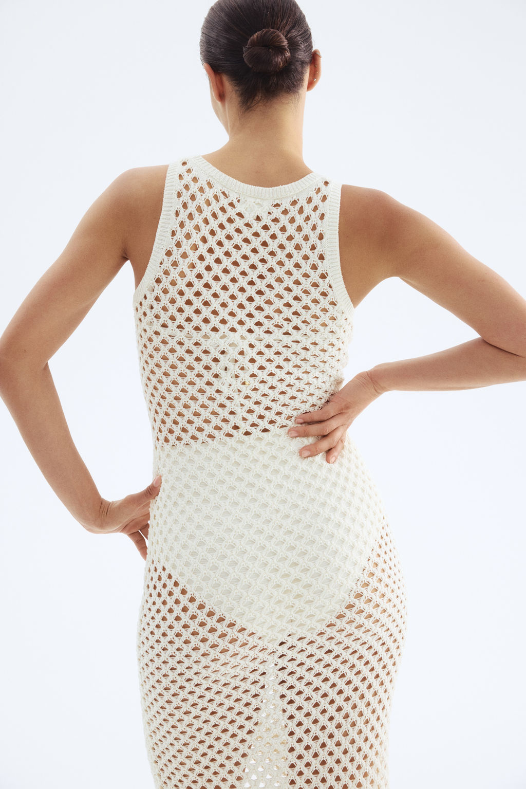 Vestido efecto crochet - H&m фото 4