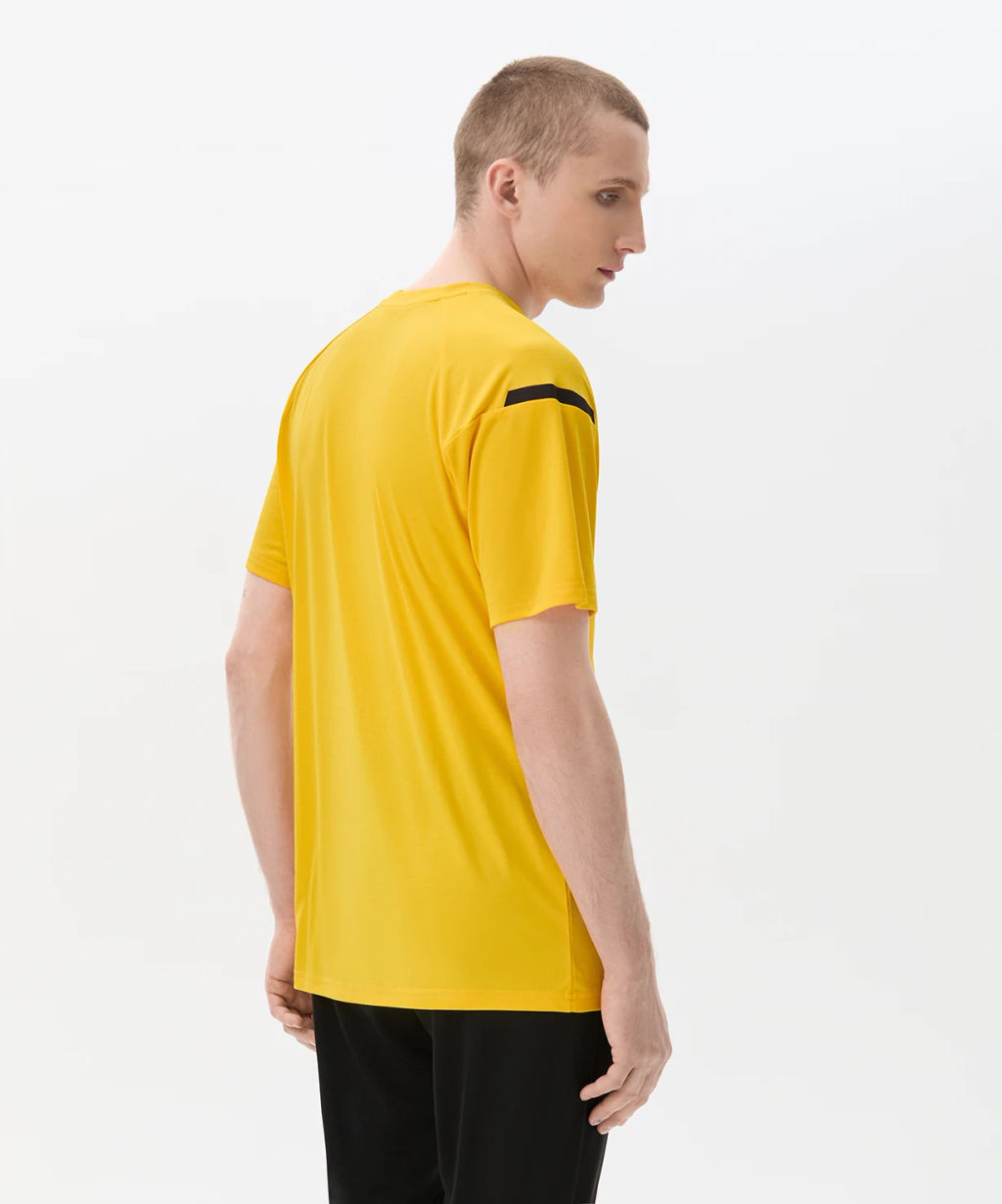 Футболка тренировочная JOGEL CAMP 2 Training Poly Tee, желтый/черный  фото 6