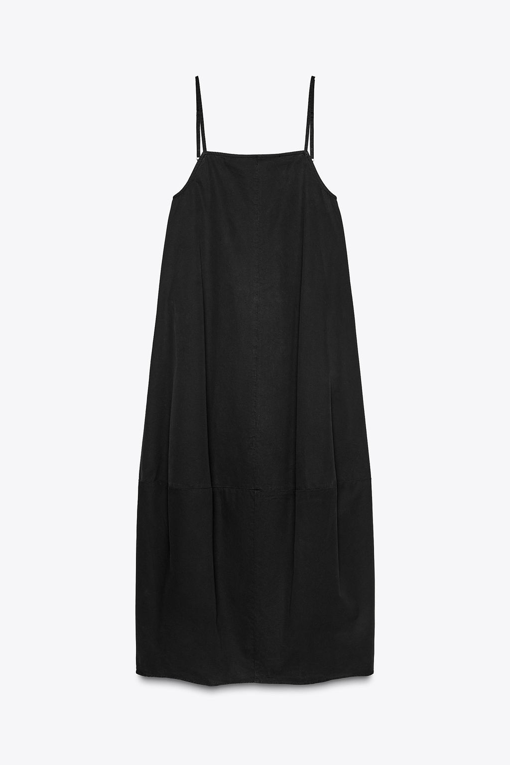 MIDI DRESS WITH PLEATED BACK - Zara фото 6