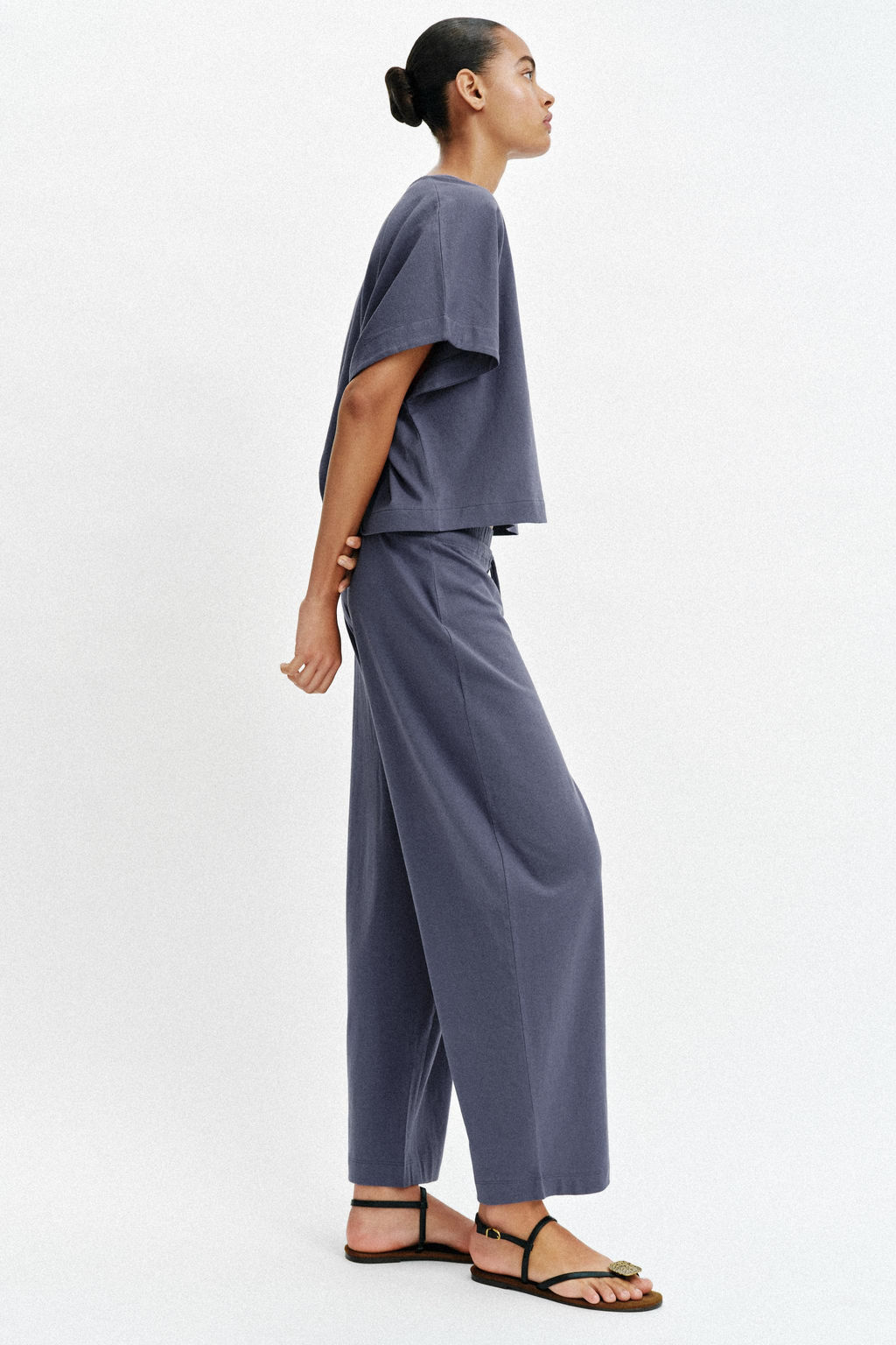 PANTAL?N R?STICO CORDONES / ?ndigo - Zara фото 4