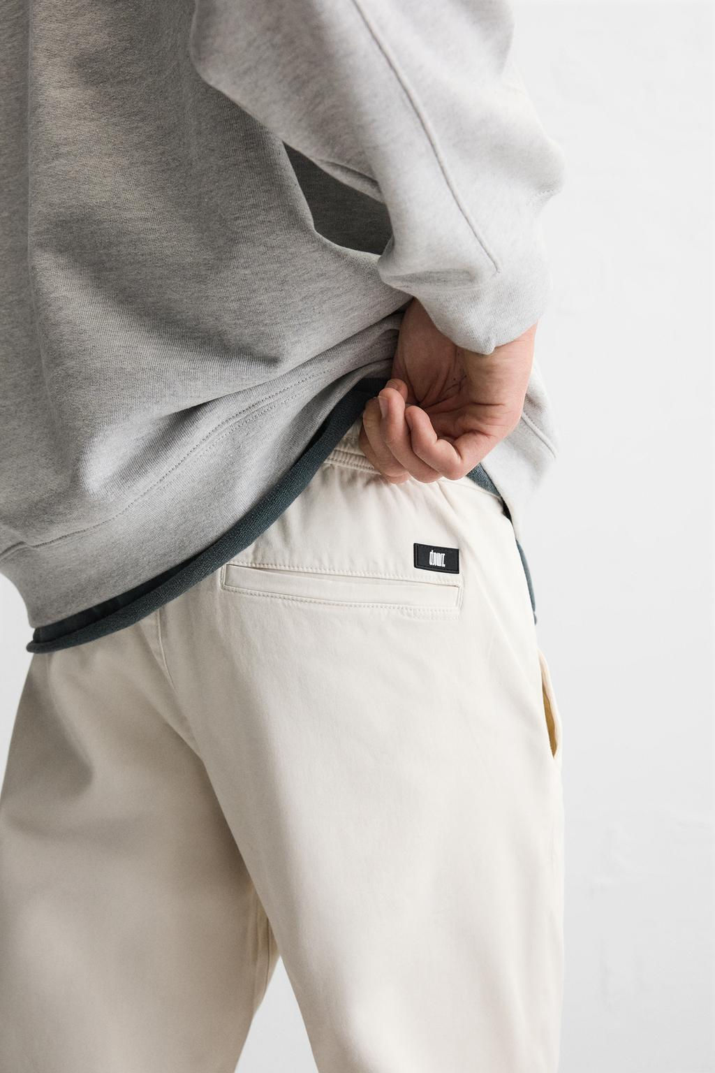FADED JOGGER WAIST TROUSERS - Zara фото 6