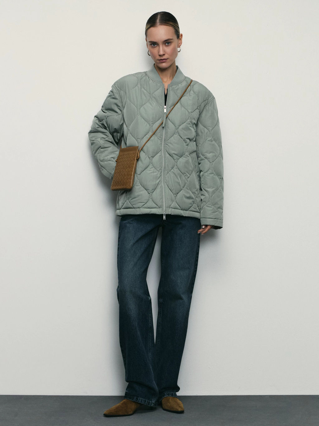 Куртка- бомбер утепленная / Zarina  фото 2