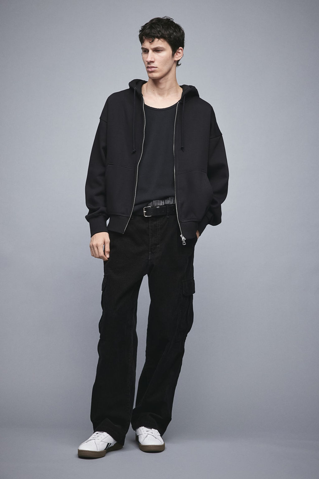 Chaqueta sudadera con capucha Oversized Fit - H&m фото 3