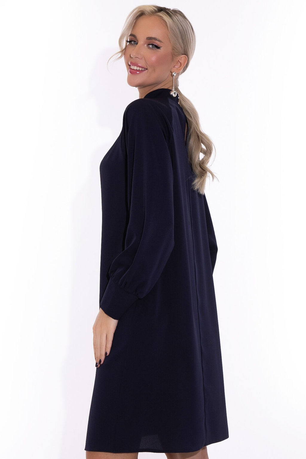 Платье В моем вкусе (тёмно-синий) - Эльза фото 6