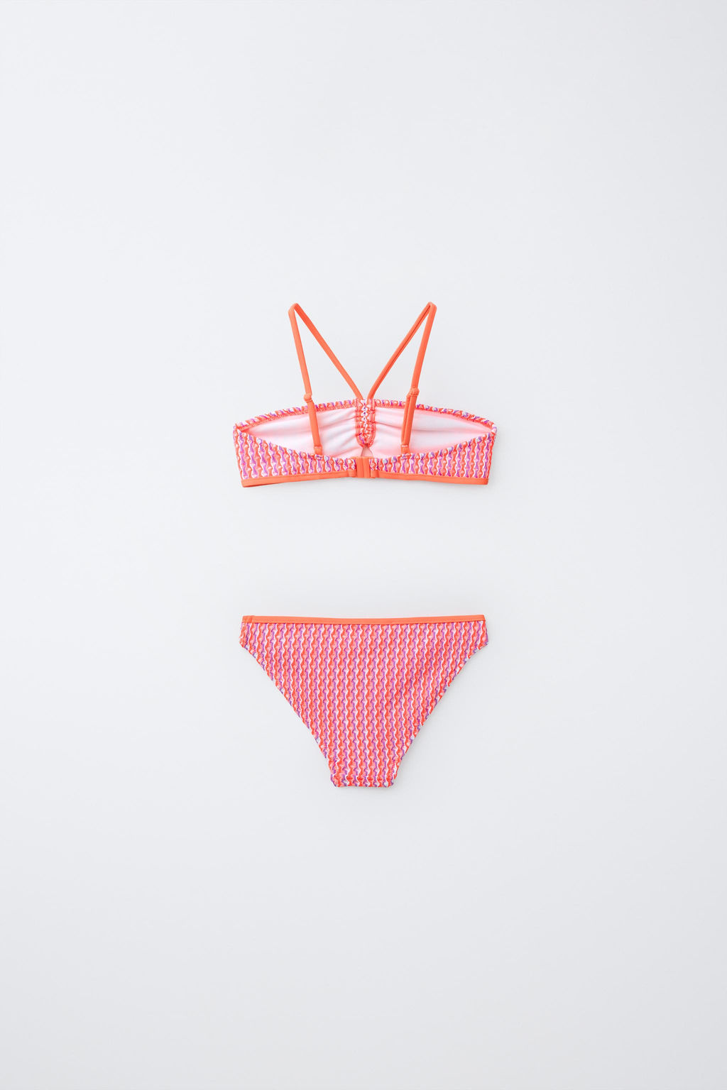 6-14 A?OS/ BIKINI TEXTURA / Rosa fl?or - Zara фото 2