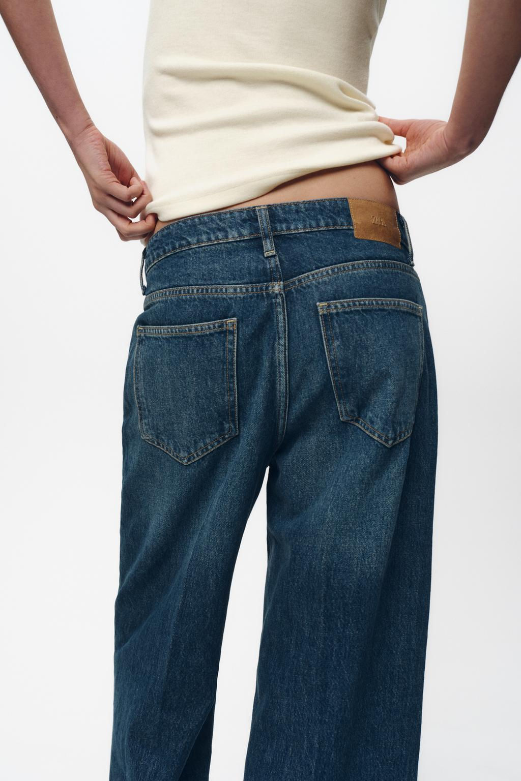 Z1975 WIDE LEG HIGH-RISE JEANS - Zara фото 4