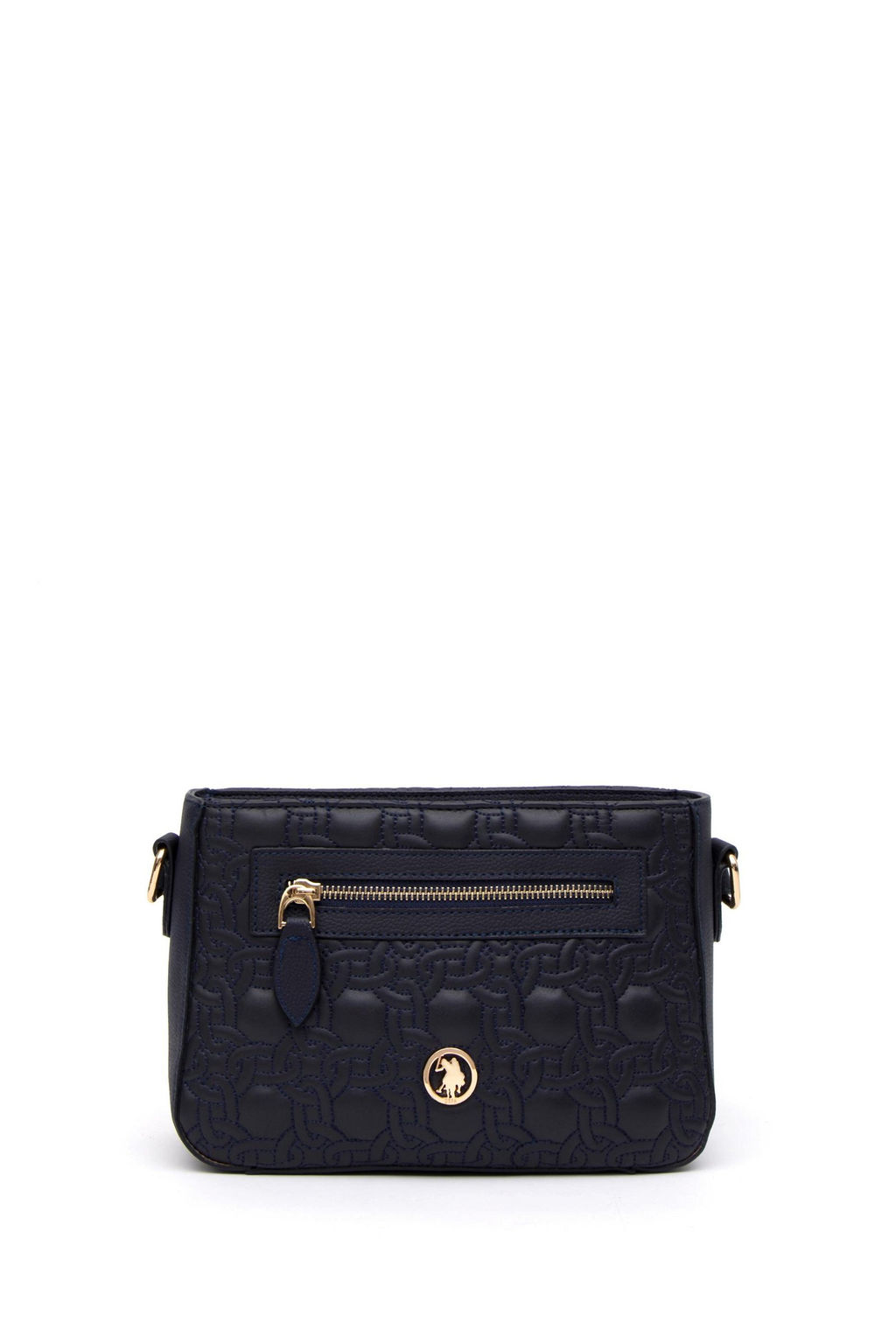 Женская темно-синяя сумка - U.s. polo assn фото 3