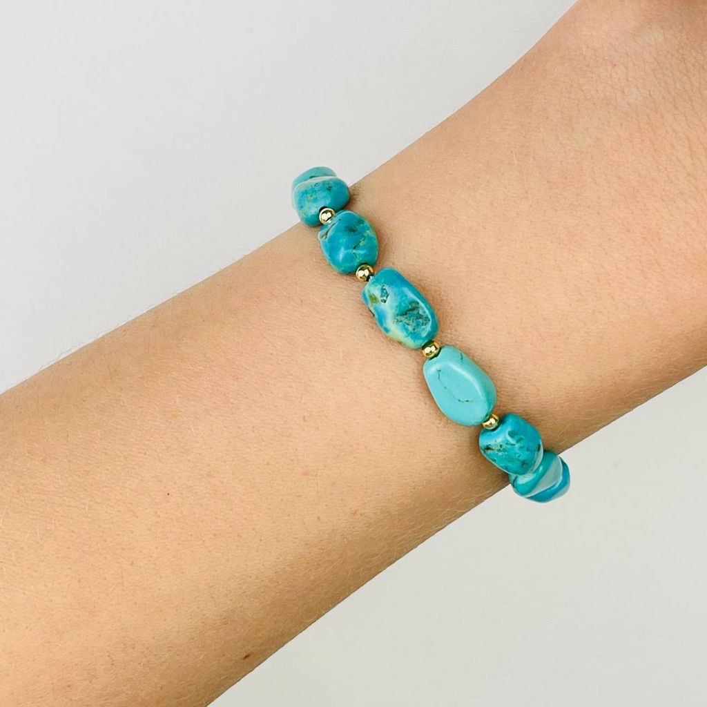 Браслет из Бирюзы 18 см +