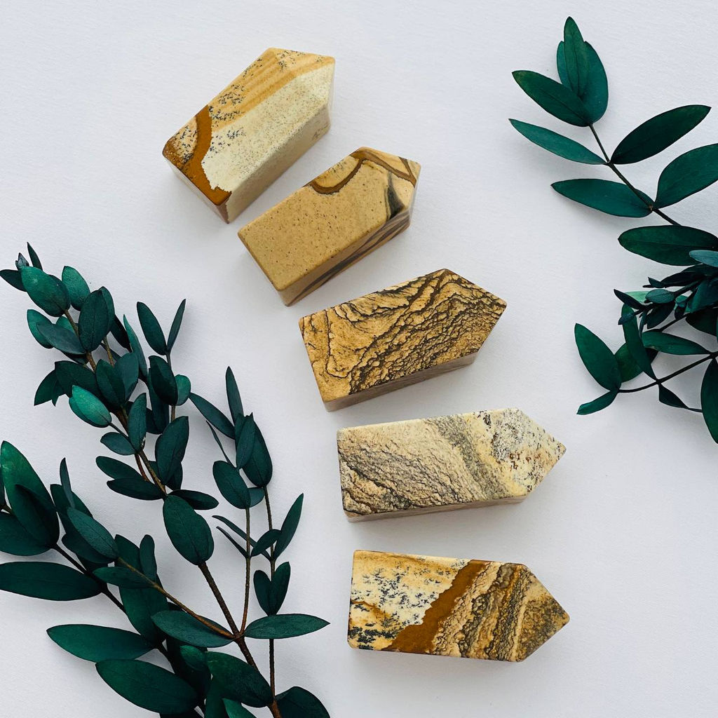 Кристалл из песочной Яшмы - Радуга самоцветов фото 3