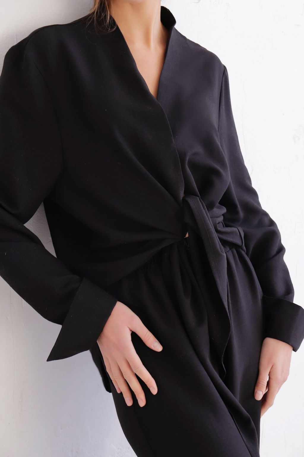 10356 Костюм с завязками черный - Martichelli фото 8