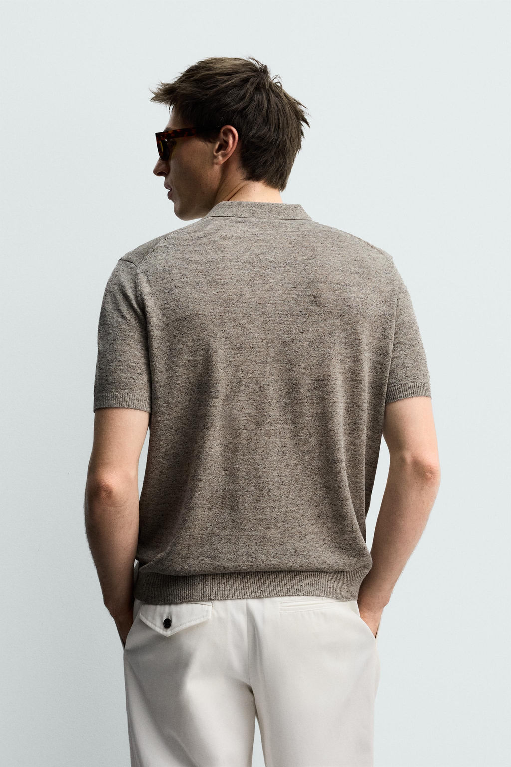 POLO PUNTO RELAXED FIT RAYAS / Rojo