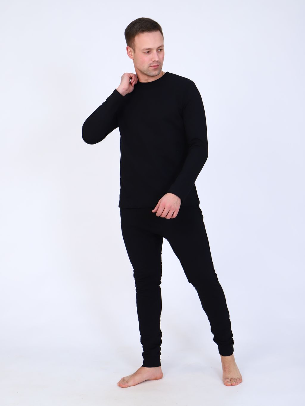 М393 Мужское нательное белье (чёрный) - Иванушка-трикотаж фото 13