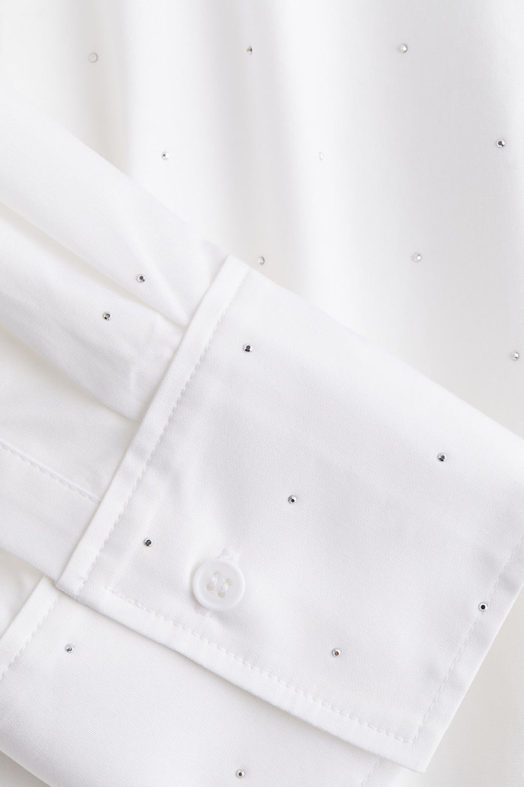 Camisa oversize con strass - H&m фото 6