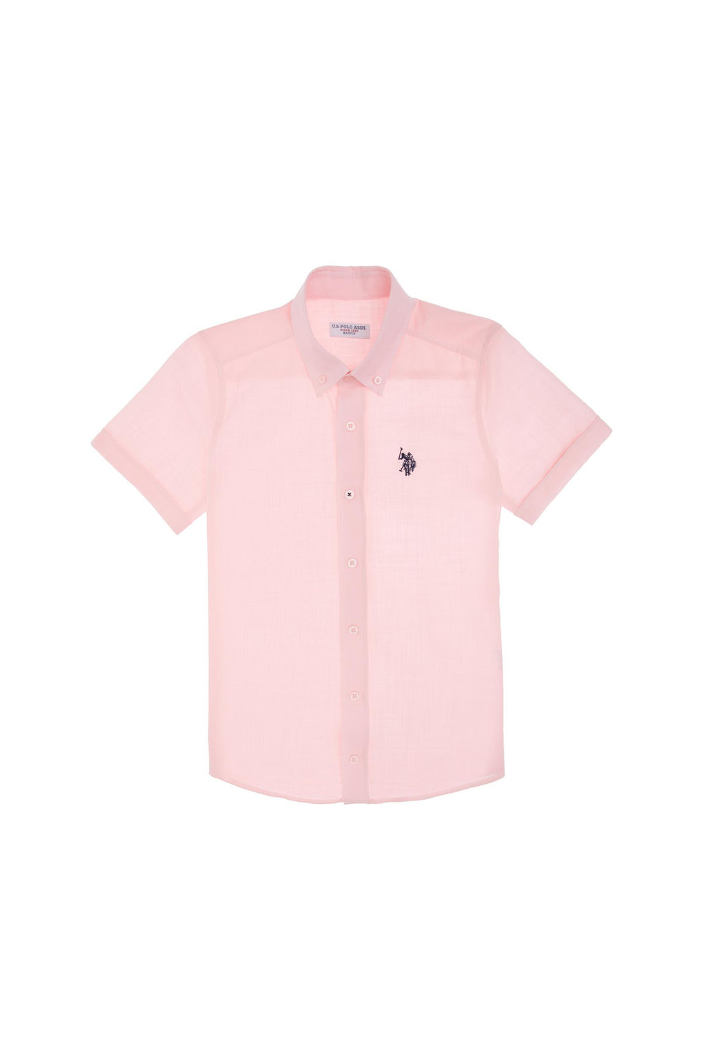 Erkek _ocuk A__k Pembe K_sa Kollu G_mlek Sepette S_rpriz _ndirim - U.s. polo assn фото 4