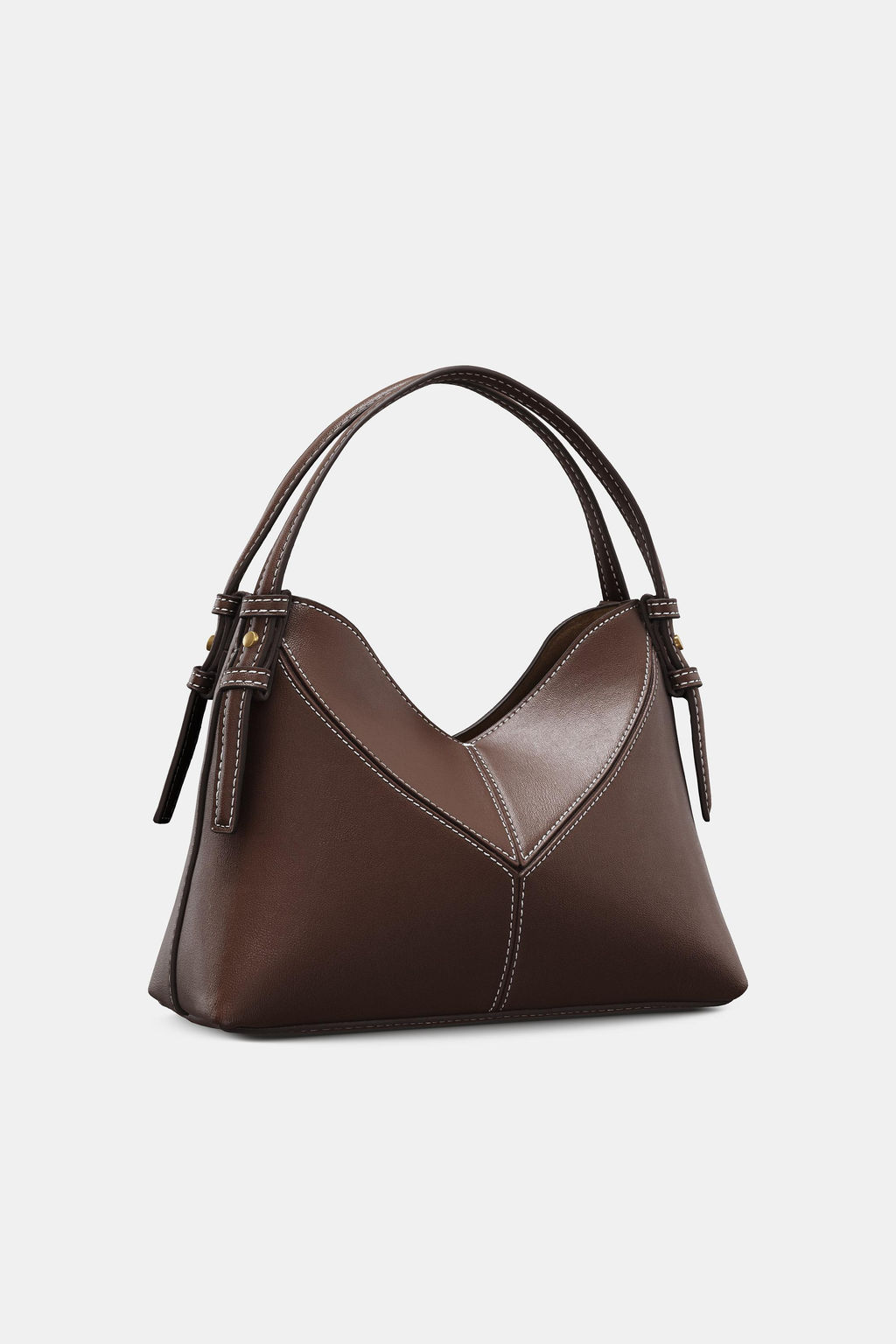MINI BUCKET BAG WITH TOPSTITCHING - Zara фото 9
