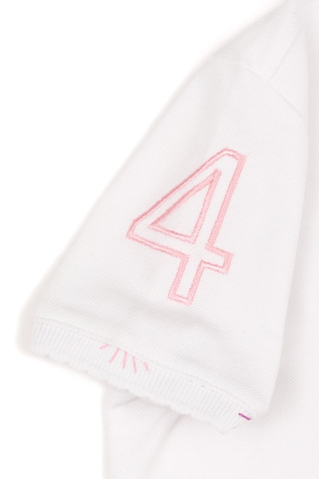 Белая футболка для девочек Basic - U.s. polo assn фото 4