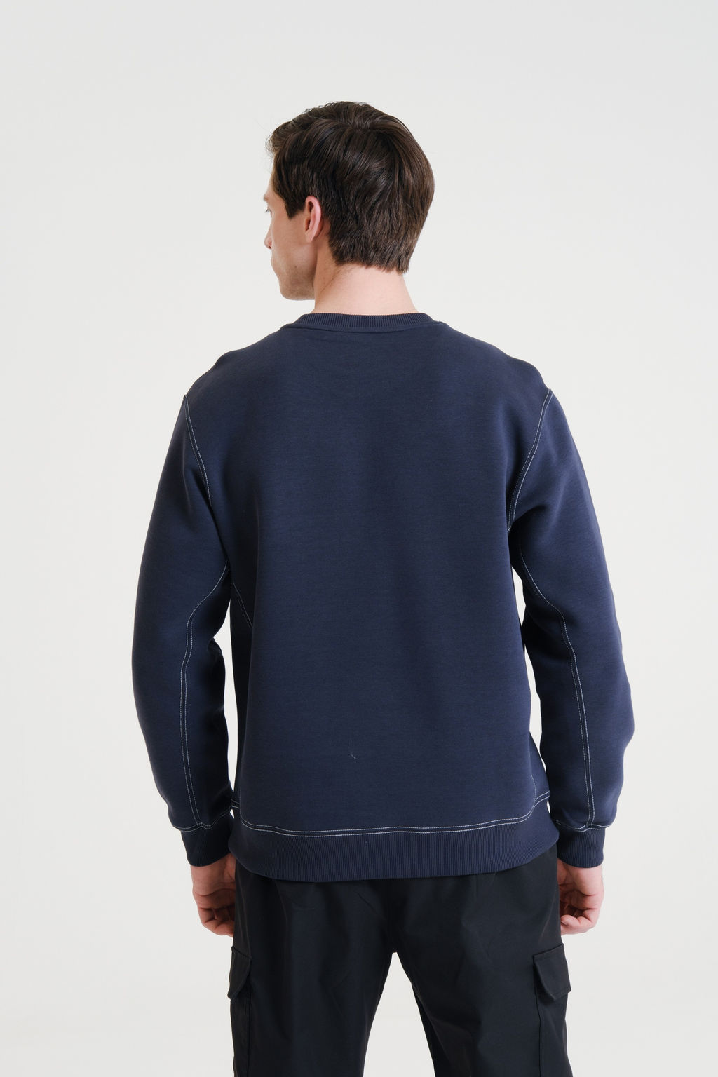 Свитшот Темно-синий - Anta фото 4
