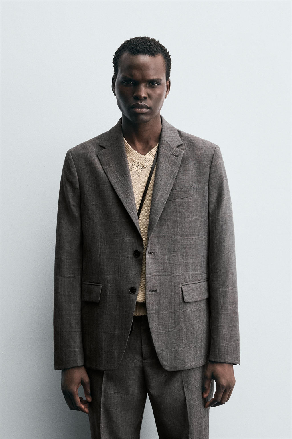 CHECK SUIT BLAZER - Zara фото 2