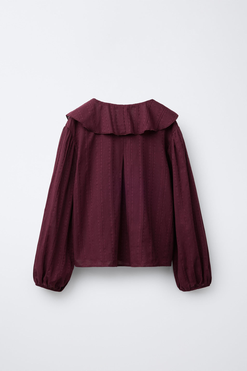 ROMANTIC SHIRT WITH RUFFLED COLLAR - Zara фото 8