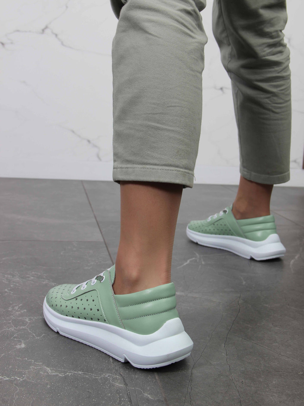 Кроссовки EDART 168.236143w. Мята-виктория R - Ed'art фото 6