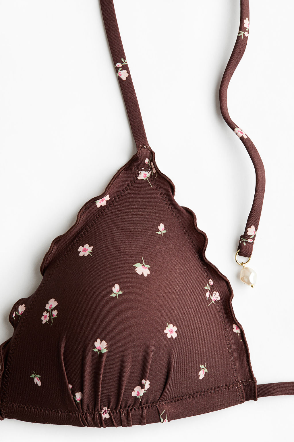 Top de bikini de tri?ngulo con push-up - H&m фото 8