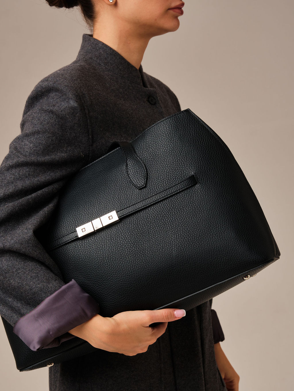 Кожаная сумка Bossy DBR 31382 черный  фото 5