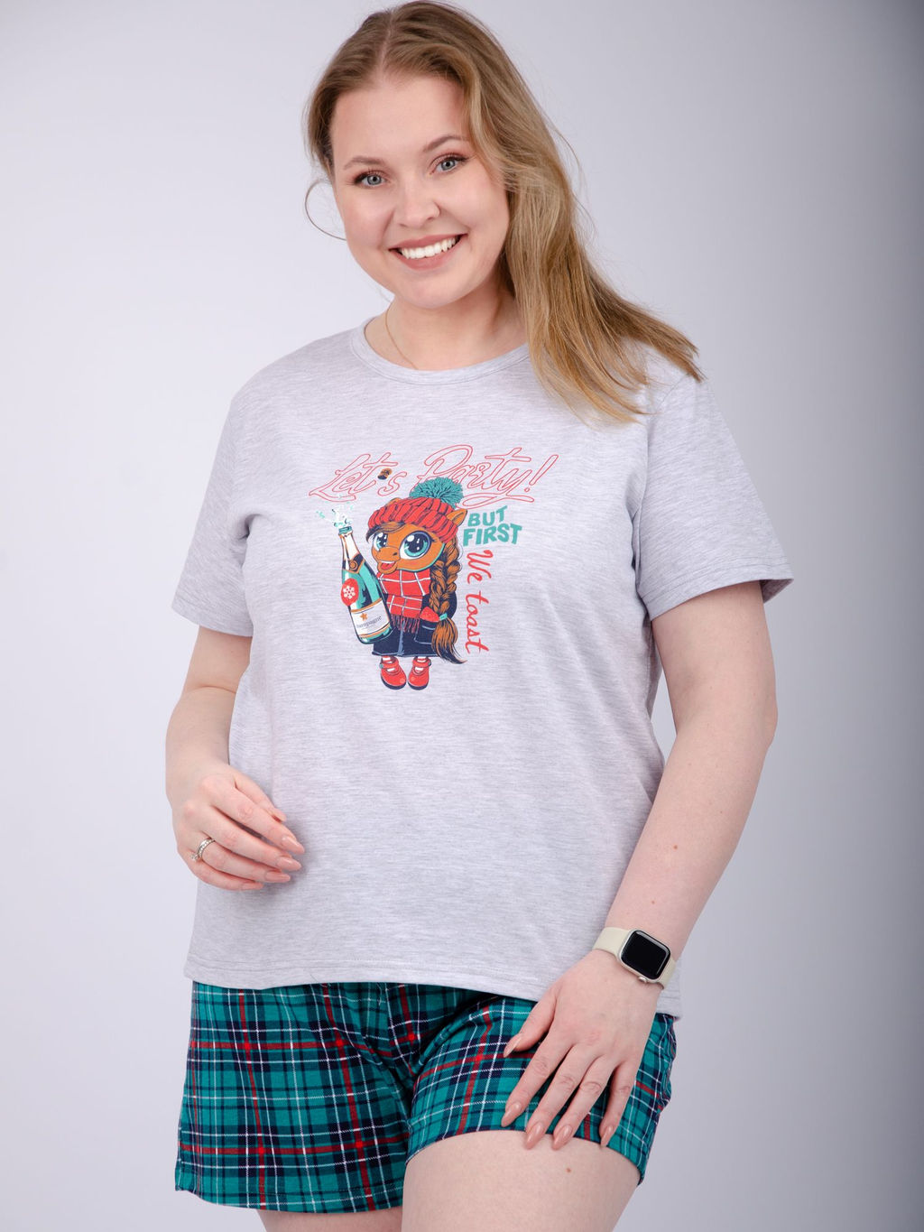 Пижама "Маруся" шорты, трикотаж