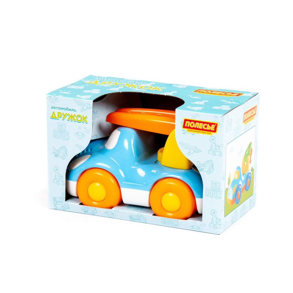 Дружок, автомобиль-пожарный (в коробке) - Полесье фото 7