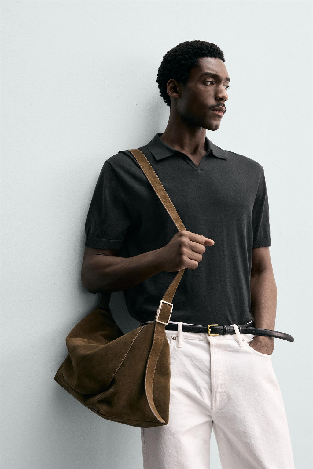 POLO PUNTO REGULAR FIT / Gris Antracita - Zara фото 6