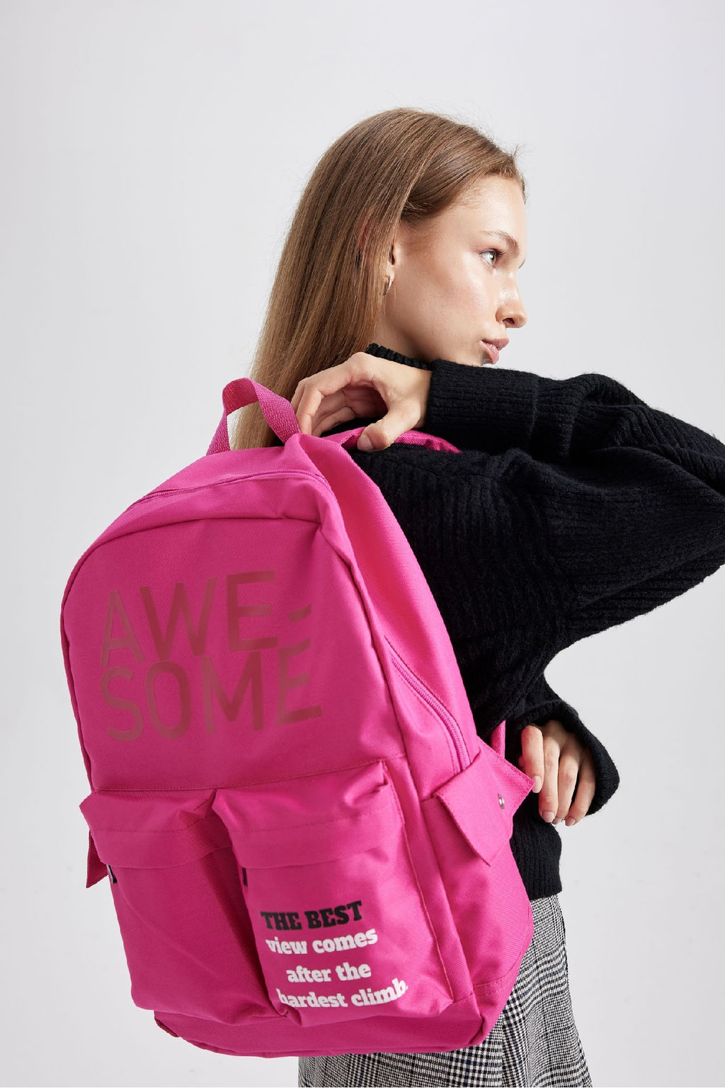 Unisex Okul S?rt Cantas? - Defacto фото 3