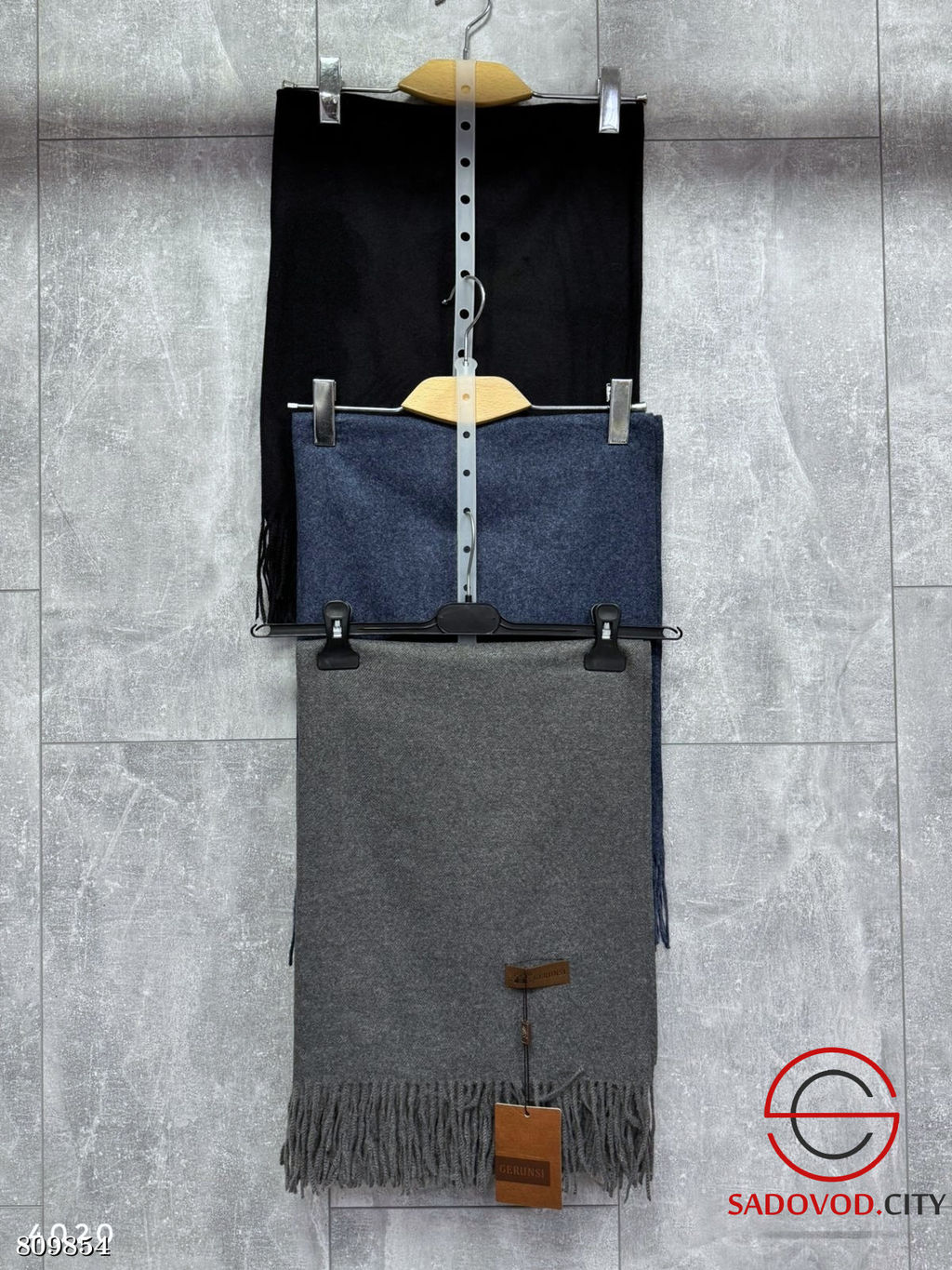 Палантин, шарф легкий однотонный - Bruno фото 3