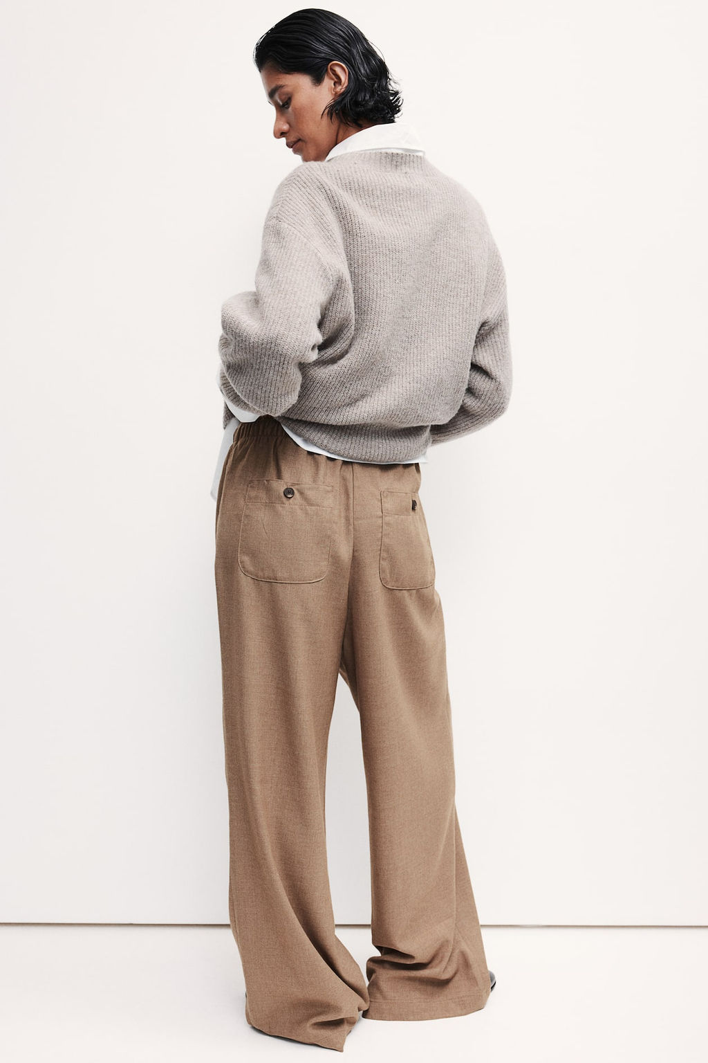 Pantalon con cordon de ajuste - H&m фото 4