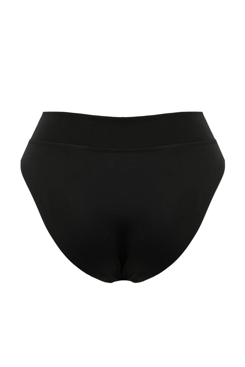 Siyah V Kesim Normal Bel Regular Bikini Alt? TBESS26BA00004 - Trendyolmilla фото 2