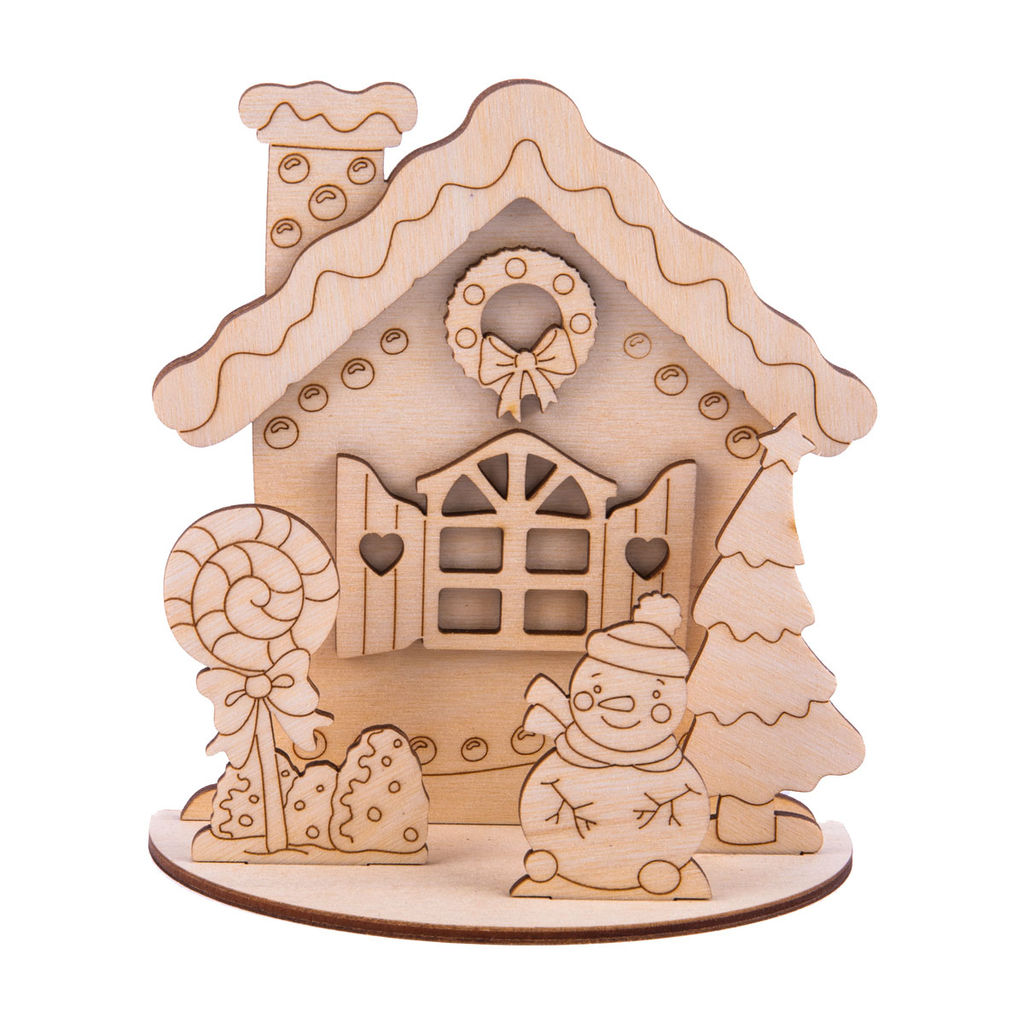 Заготовка для декорирования Mr. Carving ВД-1273 Композиция на подставке фанера 20 х 6 х 13 см 0.3 см