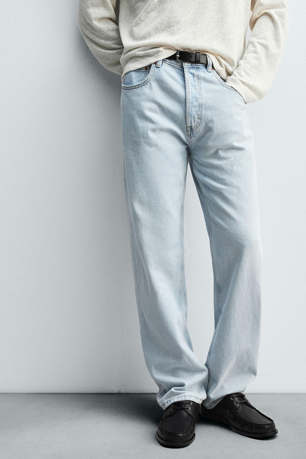 STRAIGHT FIT JEANS - Zara фото 5