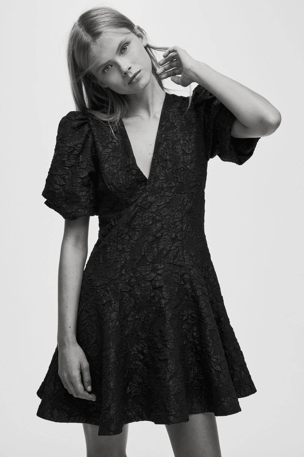 Vestido con manga puffy - H&m фото 3