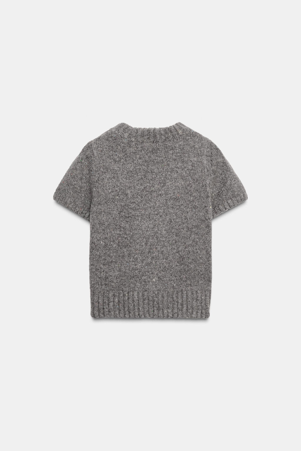 SHORT SLEEVE WOOL TOP - Zara фото 7