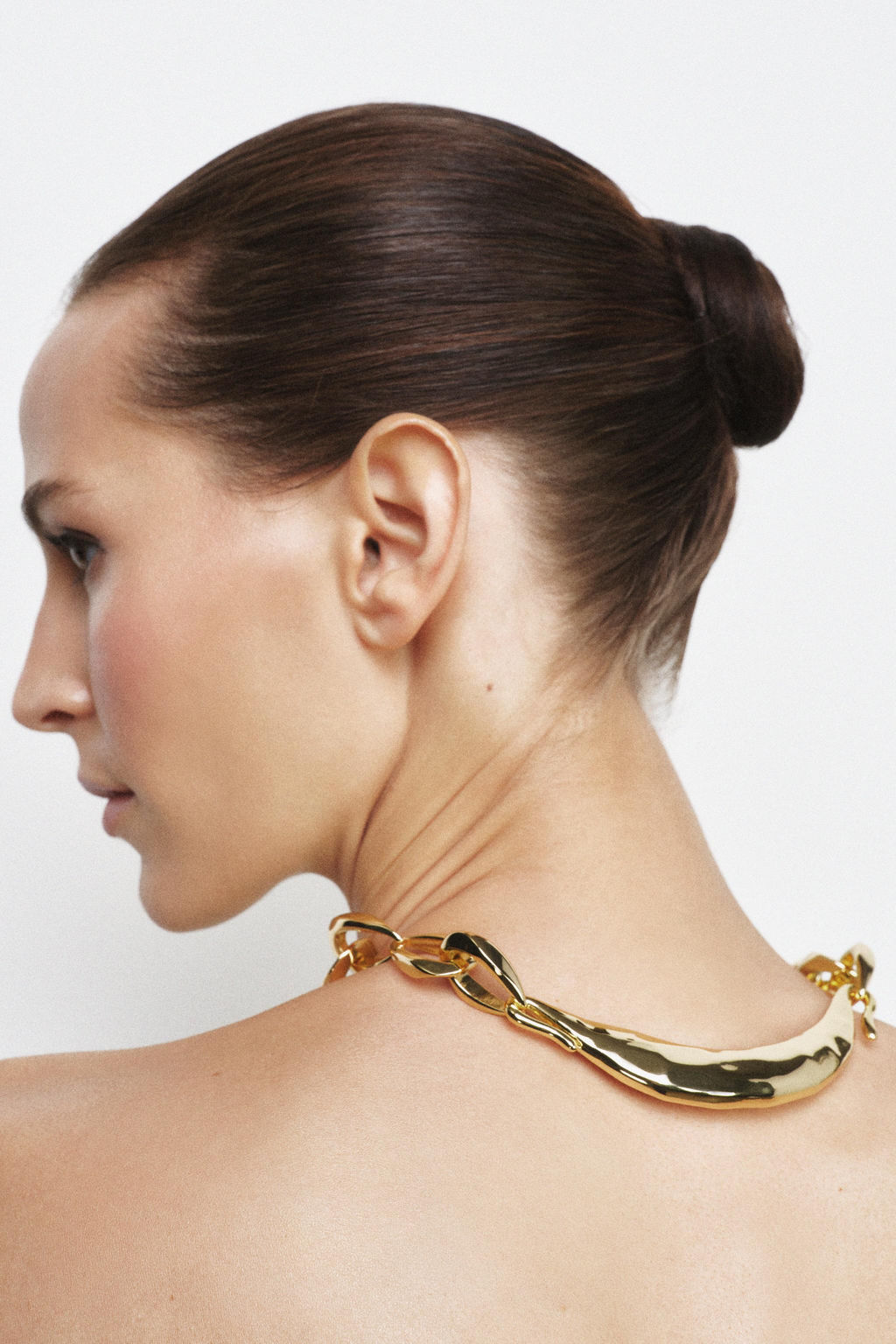 METAL CHAIN NECKLACE - Zara фото 2