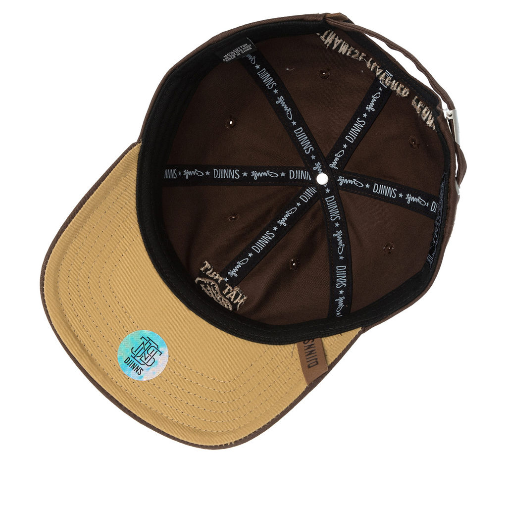 Бейсболка DJINNS арт. Dad Cap Hat Nut (коричневый)  фото 2